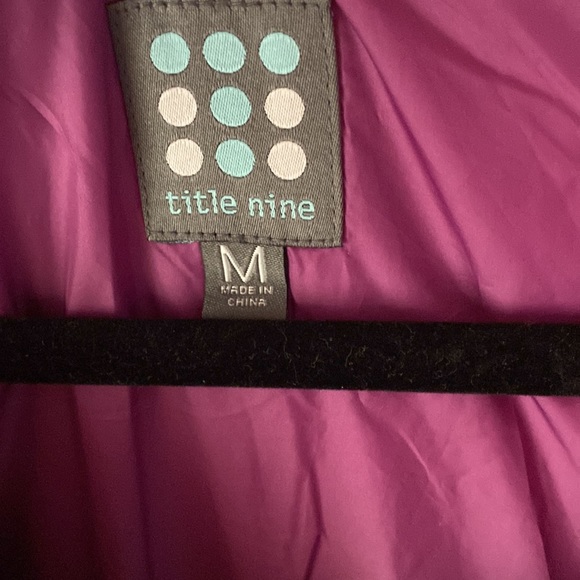 COPY - Title Nine Part Fleece Hooded Jacket Med - Picture 2 of 4